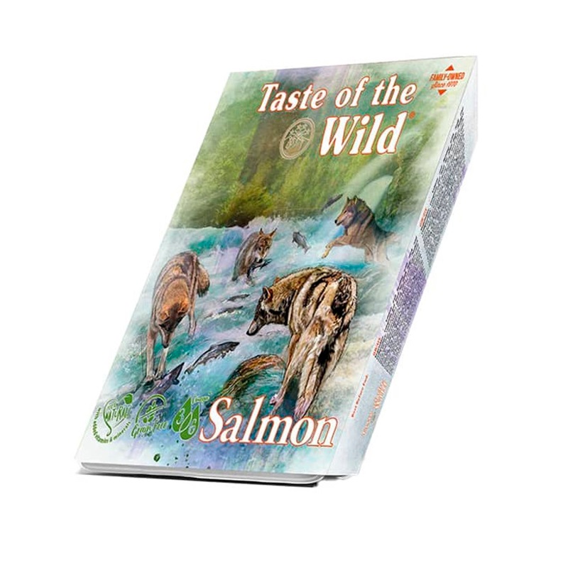 Taste of the Wild Salmon & Herring Dog Food Tray 390g