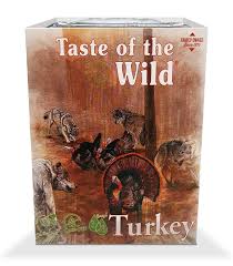 Taste of the Wild Turkey & Duck Dog Food Tray 390g