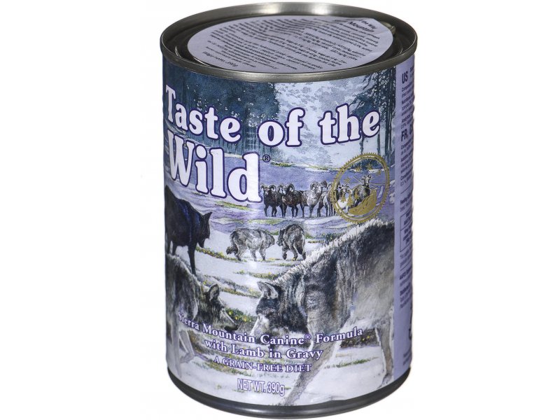 Taste of the Wild Sierra Mountain Canine Cans 390g