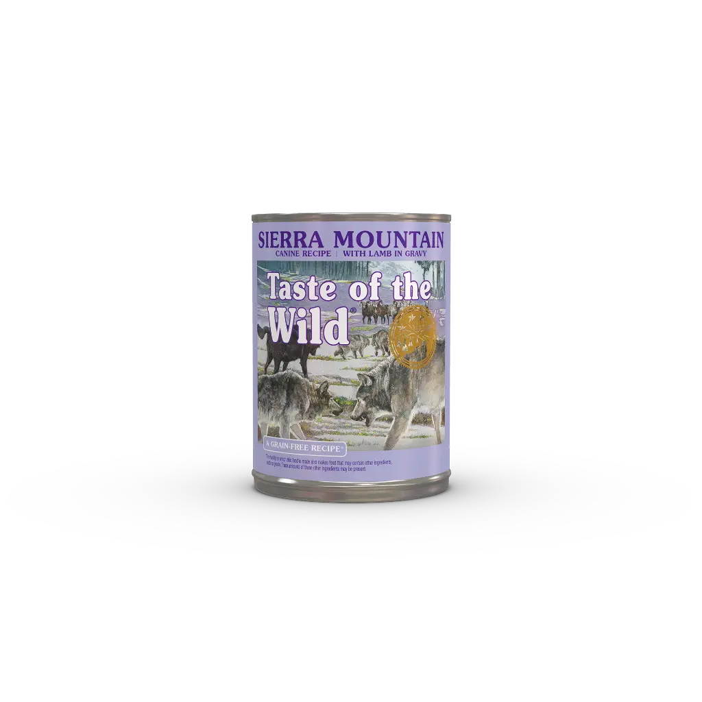 Taste of the Wild Sierra Mountain Canine Cans 390g