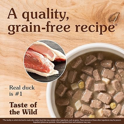 Taste of the Wild Wetlands Wild Fowl Cans 390g