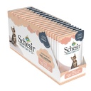 Schesir Kitten Cat Pouch - Chicken Recipe for Kittens 3-12 Months - 85g