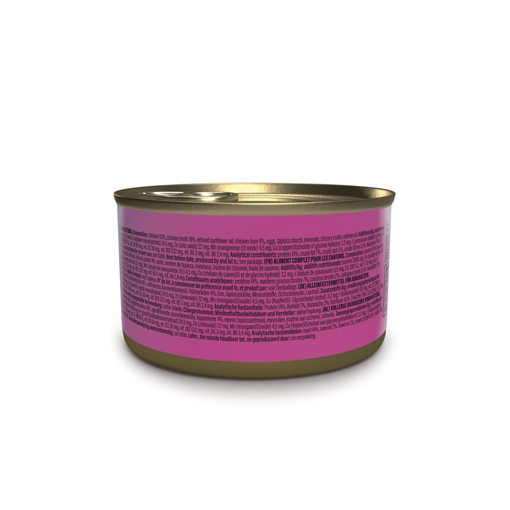 Schesir Baby Wholefood Cat Can – Chicken with Liver - 70g