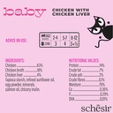 Schesir Baby Wholefood Cat Can – Chicken with Liver - 70g
