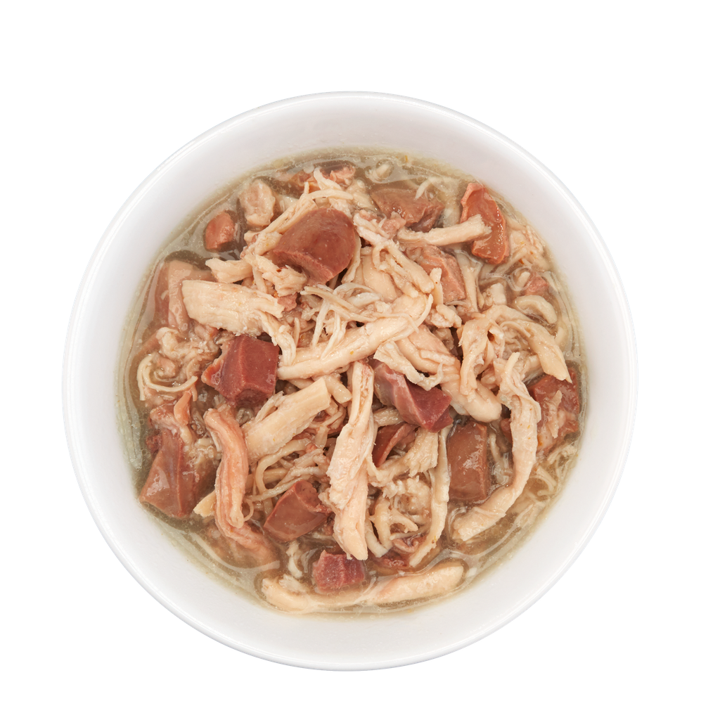 Schesir After Dark Wholefood Cat Can – Chicken with Duck - 80g