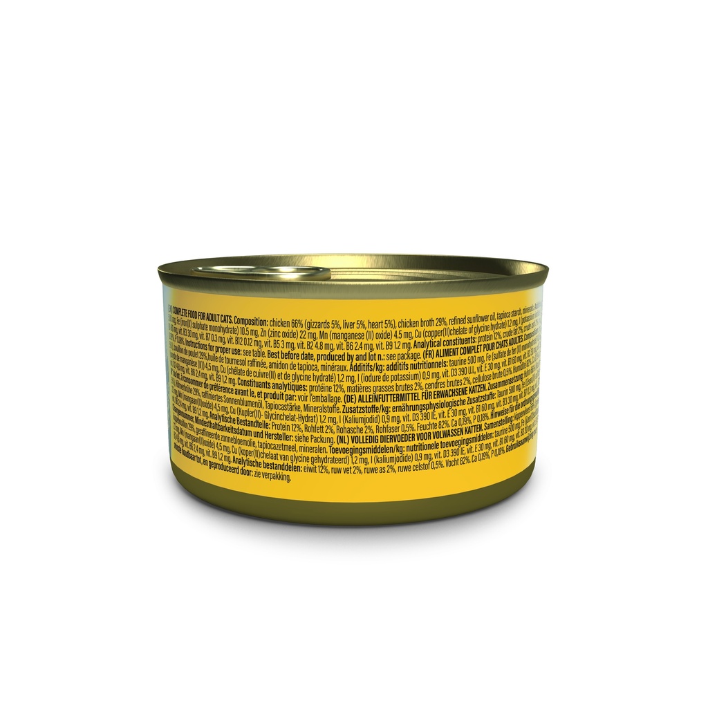 Schesir After Dark Wholefood Cat Can - Chicken - 80g