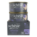 Schesir After Dark Cat Food - Chicken & Duck Pâté - 80g Can