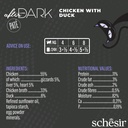 Schesir After Dark Cat Food - Chicken & Duck Pâté - 80g Can