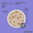 Schesir After Dark Cat Food - Chicken & Duck Pâté - 80g Can