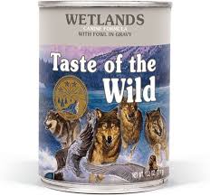 Taste of the Wild Wetlands Wild Fowl Cans 390g