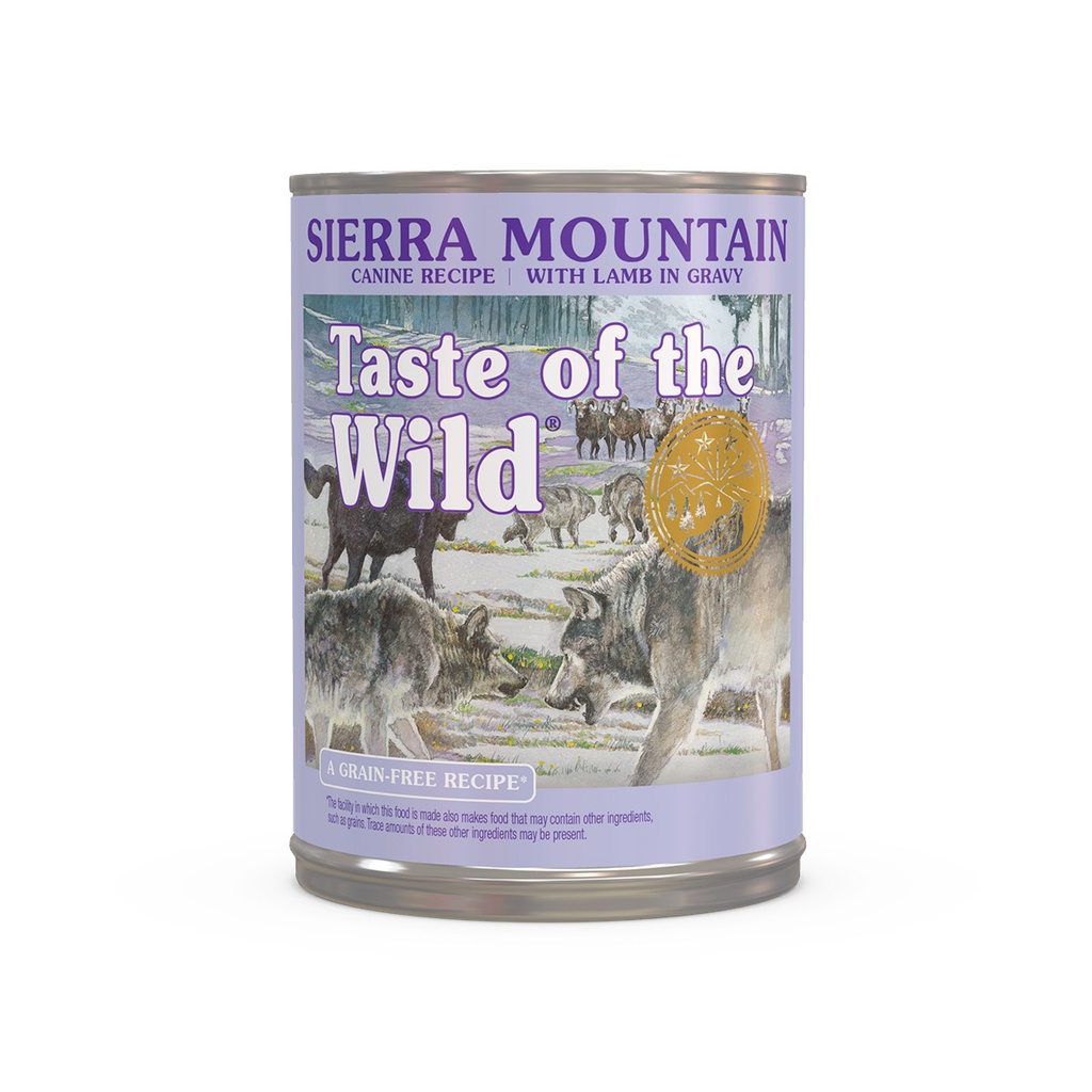 Taste of the Wild Sierra Mountain Canine Cans 390g
