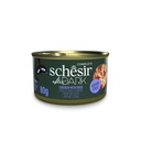 Schesir After Dark Wholefood Cat Can – Chicken with Duck - 80g