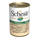 SCHESIR Cat Can 140 gr Chicken Fillets with Rice