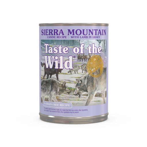 Taste of the Wild Sierra Mountain Canine Cans 390g