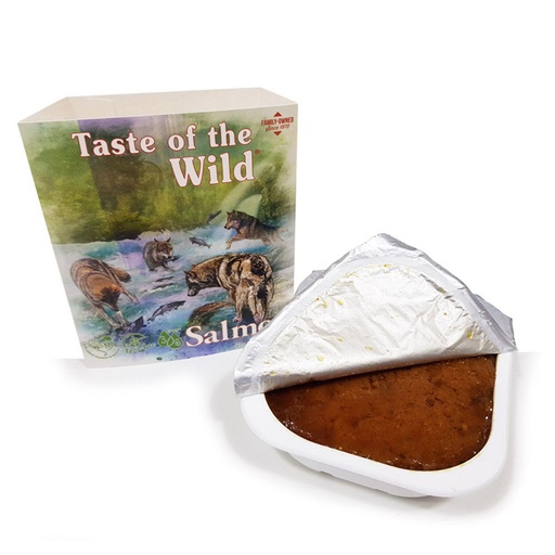 Taste of the Wild Salmon & Herring Dog Food Tray 390g