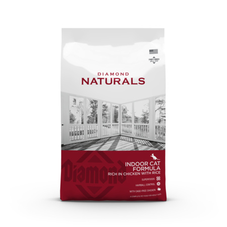 Diamond Natural Indoor Cat Chicken & Rice 3kg