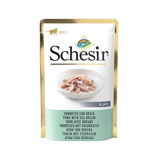 Schesir Cat Pouch – Tuna with Seabream - 85g