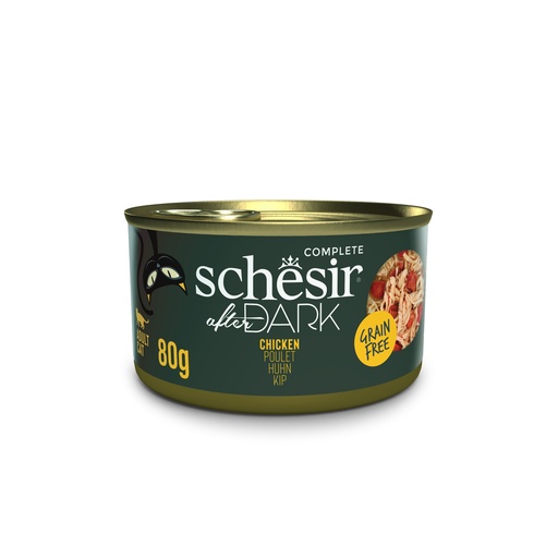 Schesir After Dark Wholefood Cat Can - Chicken - 80g